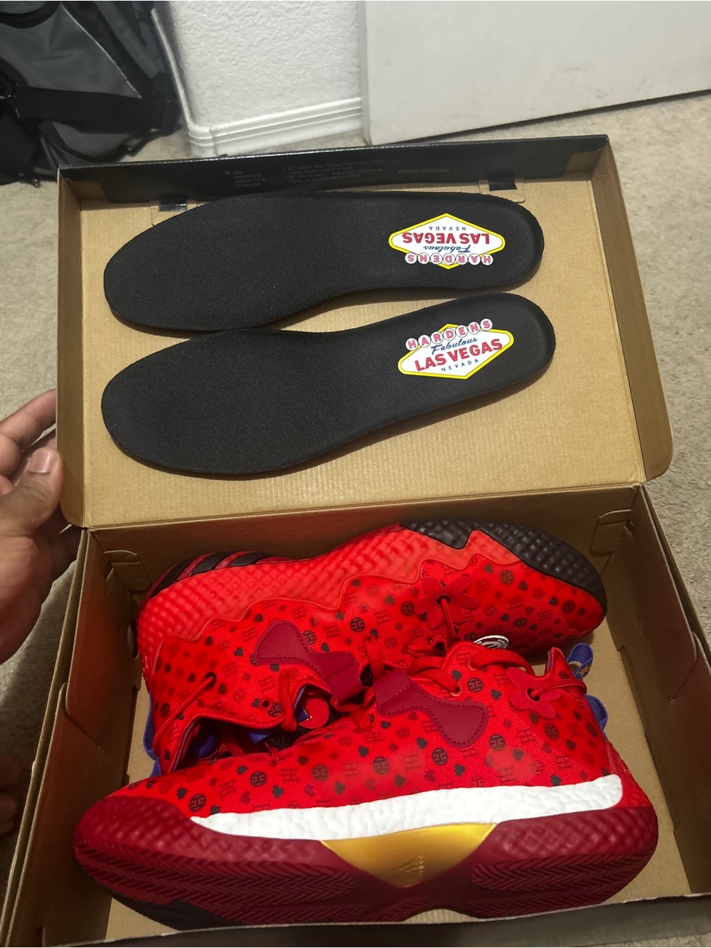 Adidas Harden Vol. 6 “Las Vegas” – Size 11.5